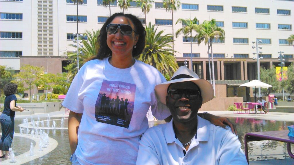 Lynn Manning and Maria Oshodi pictured in Los Angeles