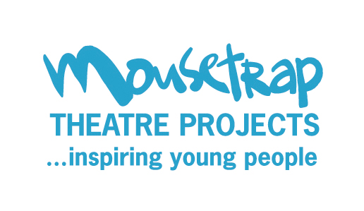 Mousetrap Theatre Projects logo - strapline: ...inspiring young children
